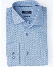 Visconti Men's Micro-Pattern Shirt 2835-2 - Shirts