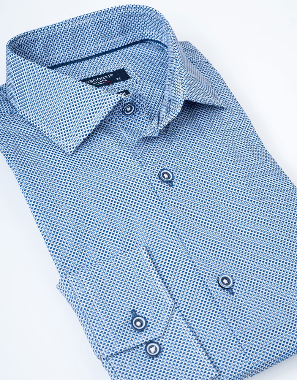 Ανδρικό Πουκάμισο Visconti με Μικροσχέδιο 2835-2 - Πουκάμισα