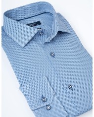Visconti Men's Micro-Pattern Shirt 2835-2 - Shirts