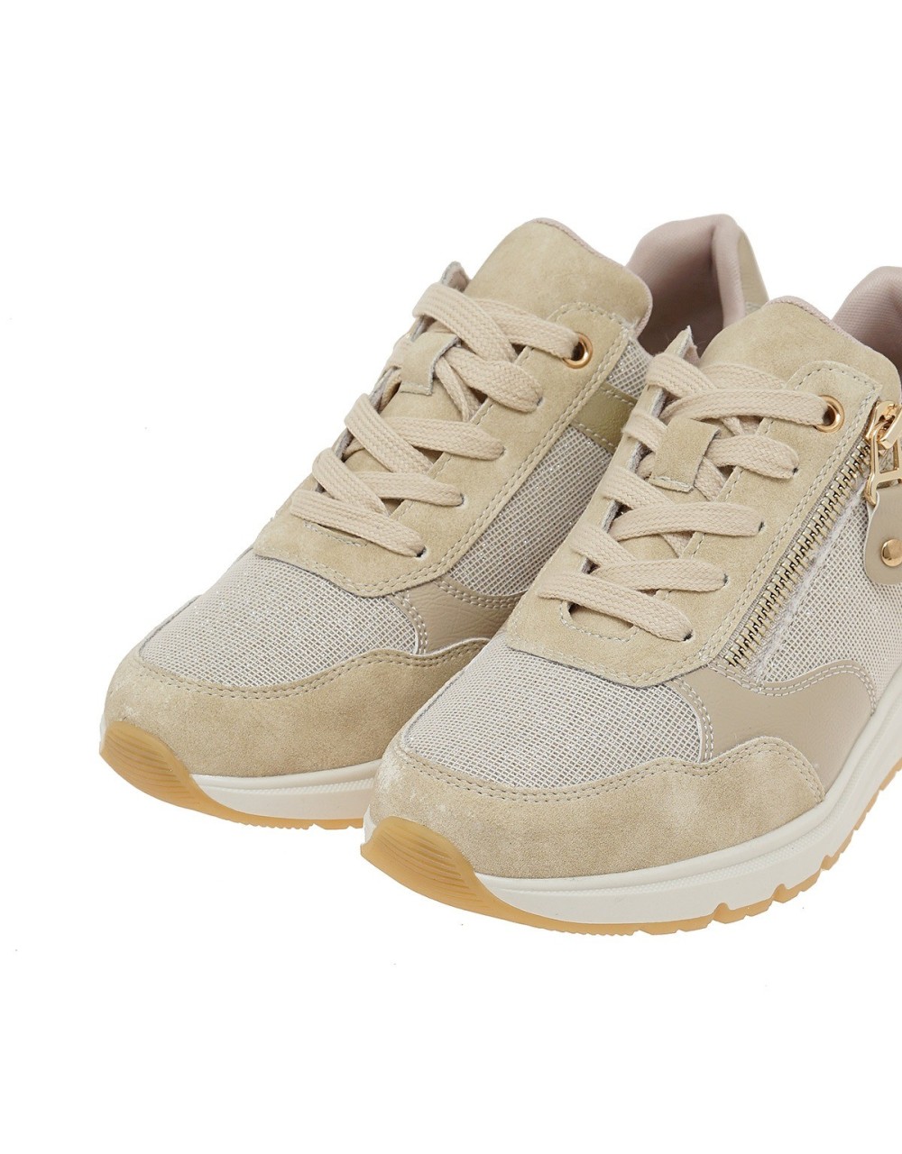 Γυναικεία Sneakers Μπεζ SEVEN W101A306194I - Sneakers