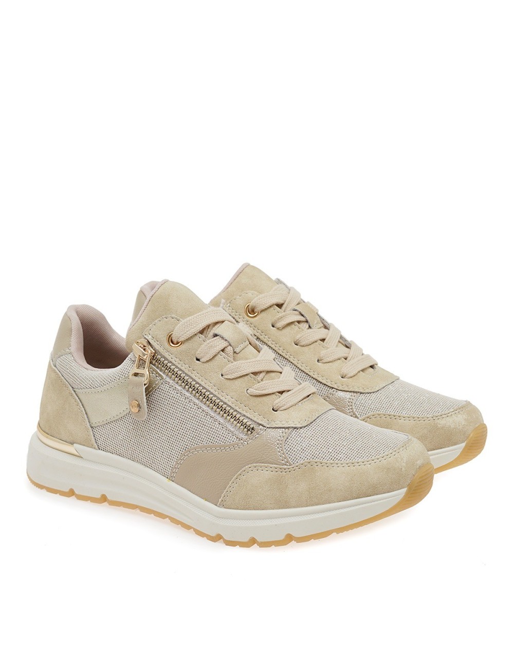 Γυναικεία Sneakers Μπεζ SEVEN W101A306194I - Sneakers