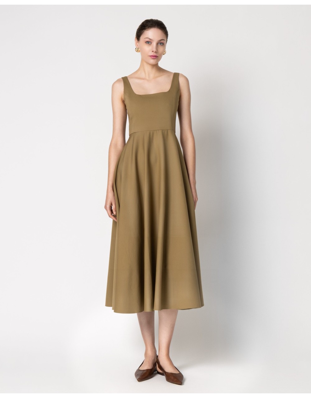 MIDI ΧΑΚΙ ΦΟΡΕΜΑ ANISA - Dresses