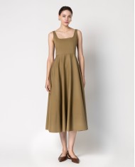 MIDI ΧΑΚΙ ΦΟΡΕΜΑ ANISA - Dresses