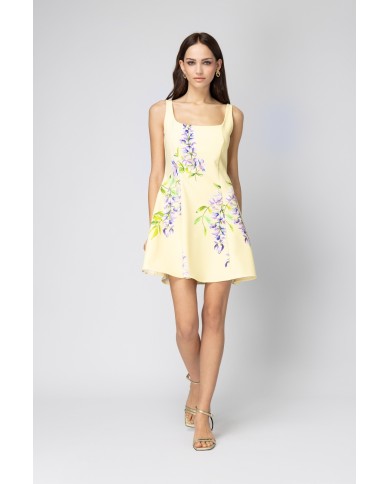 MINI FLORAL ΚΙΤΡΙΝΟ ΦΟΡΕΜΑ SOLEIL