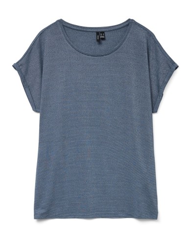 ΚΟΝΤΟΜΑΝΙΚΟ ΜΠΛΟΥΖΑΚΙ VMLAVA GLITTER STRIPE