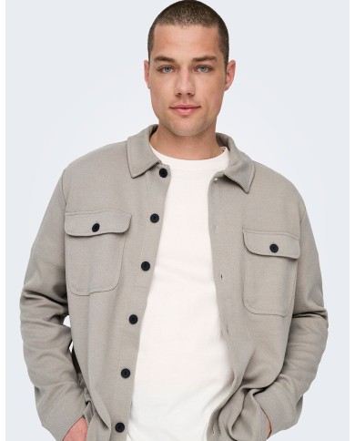 Only & Sons Μακρυμάνικo Overshirt Regular Fit