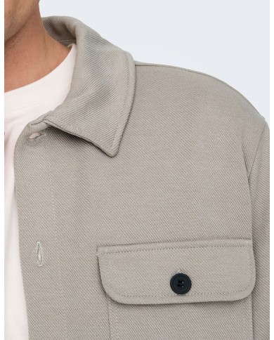 Only & Sons Μακρυμάνικo Overshirt Regular Fit