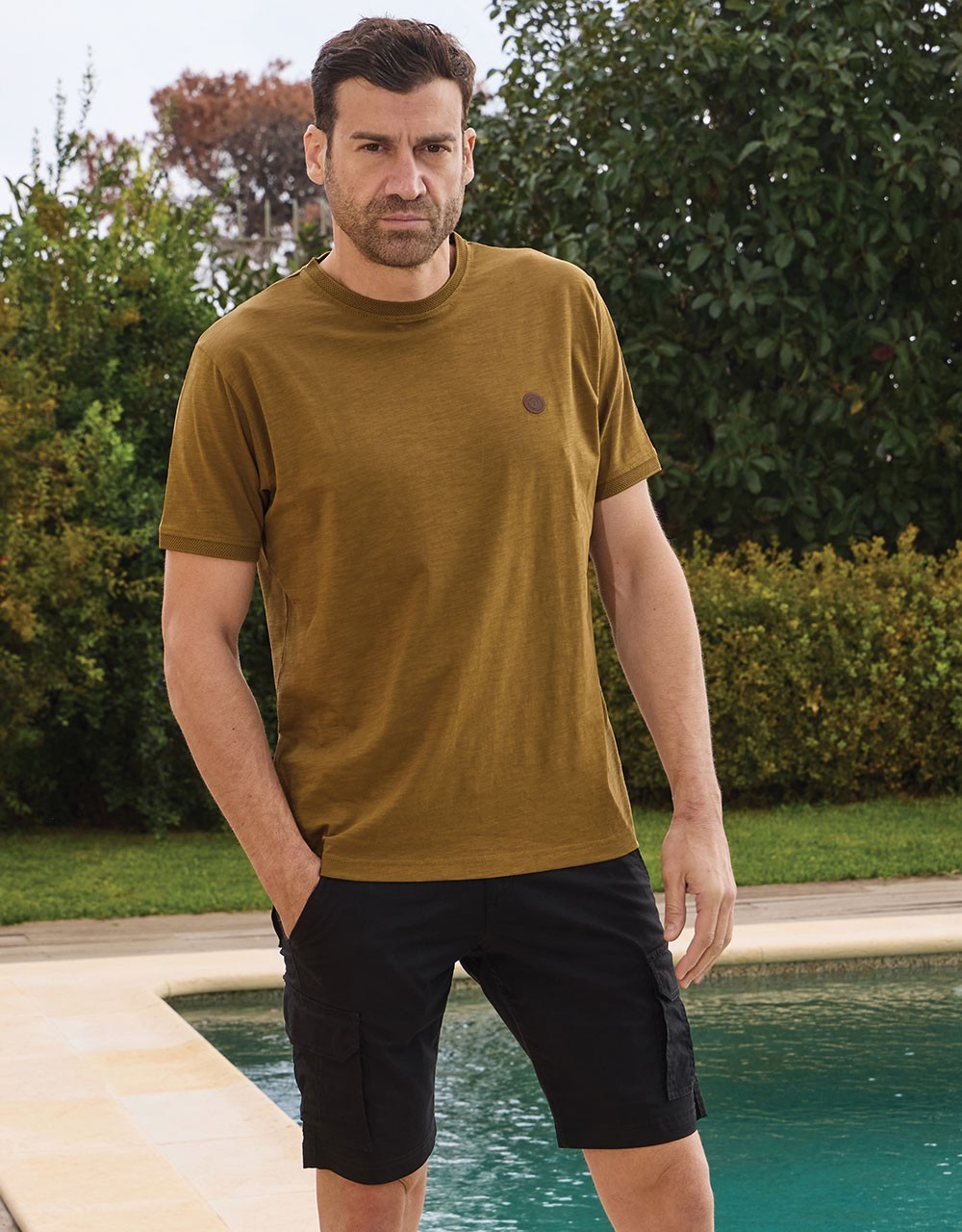 Ανδρική Μπλούζα Visconti με λαιμόκοψη 2811-17 - T-Shirts