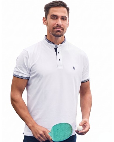 Μπλουζάκι Polo με Μάο γιακά Visconti 2832-2