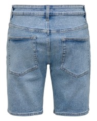 Ανδρική βερμούδα τζιν ONSWEFT BOX PIM DNM SHORTS - Βερμούδες