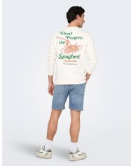 Ανδρική βερμούδα τζιν ONSWEFT BOX PIM DNM SHORTS - Bermudas