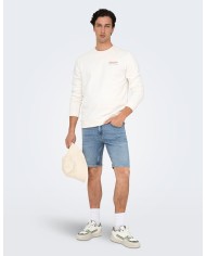 Ανδρική βερμούδα τζιν ONSWEFT BOX PIM DNM SHORTS - Bermudas