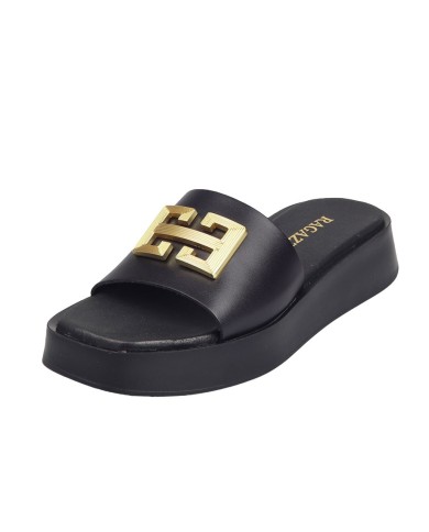 Γυναικεία Δερμάτινα Flatforms Ragazza 01164