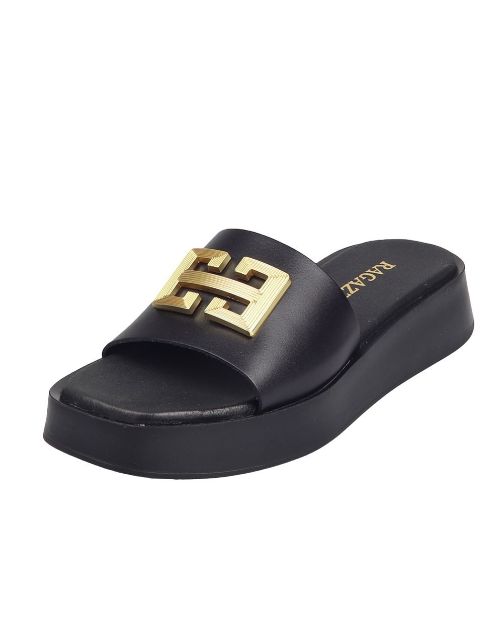 Γυναικεία Δερμάτινα Flatforms Ragazza 01164 - Platforms