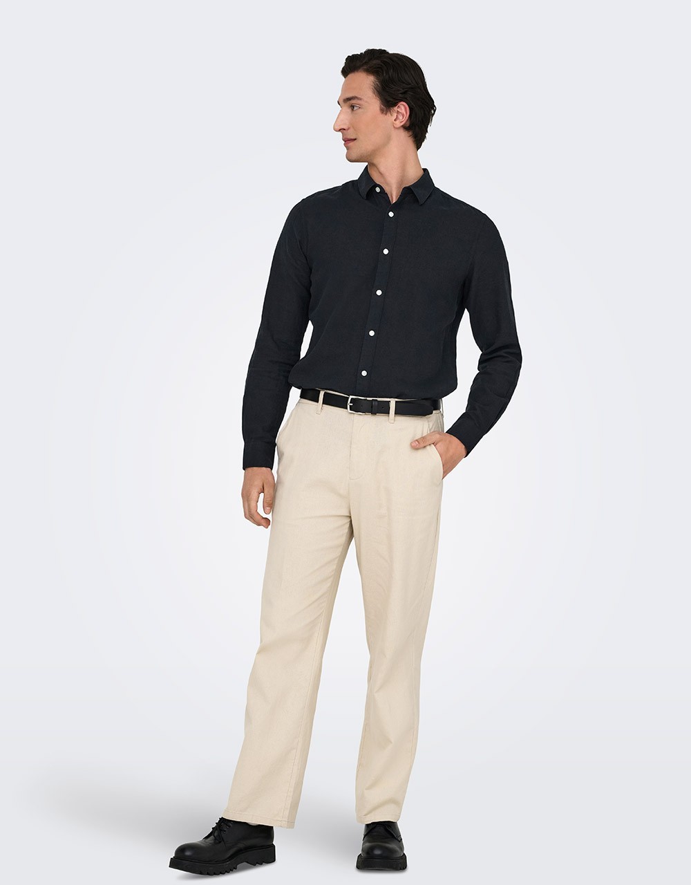 ONSCAIDEN Λινό Πουκάμισο 22012321 - Shirts