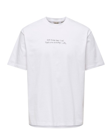 T-SHIRT ONSAARON - GOOD THINGS TAKE TIME -22030568
