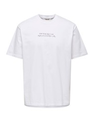 T-SHIRT ONSAARON - GOOD THINGS TAKE TIME -22030568 - T-Shirts