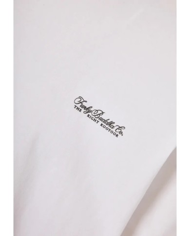 Ανδρικό μονόχρωμο T-shirt - τύπωμα στήθος