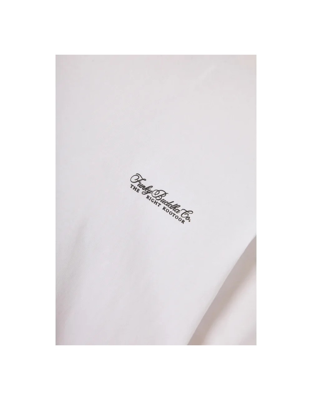 Ανδρικό μονόχρωμο T-shirt - τύπωμα στήθος - T-Shirts
