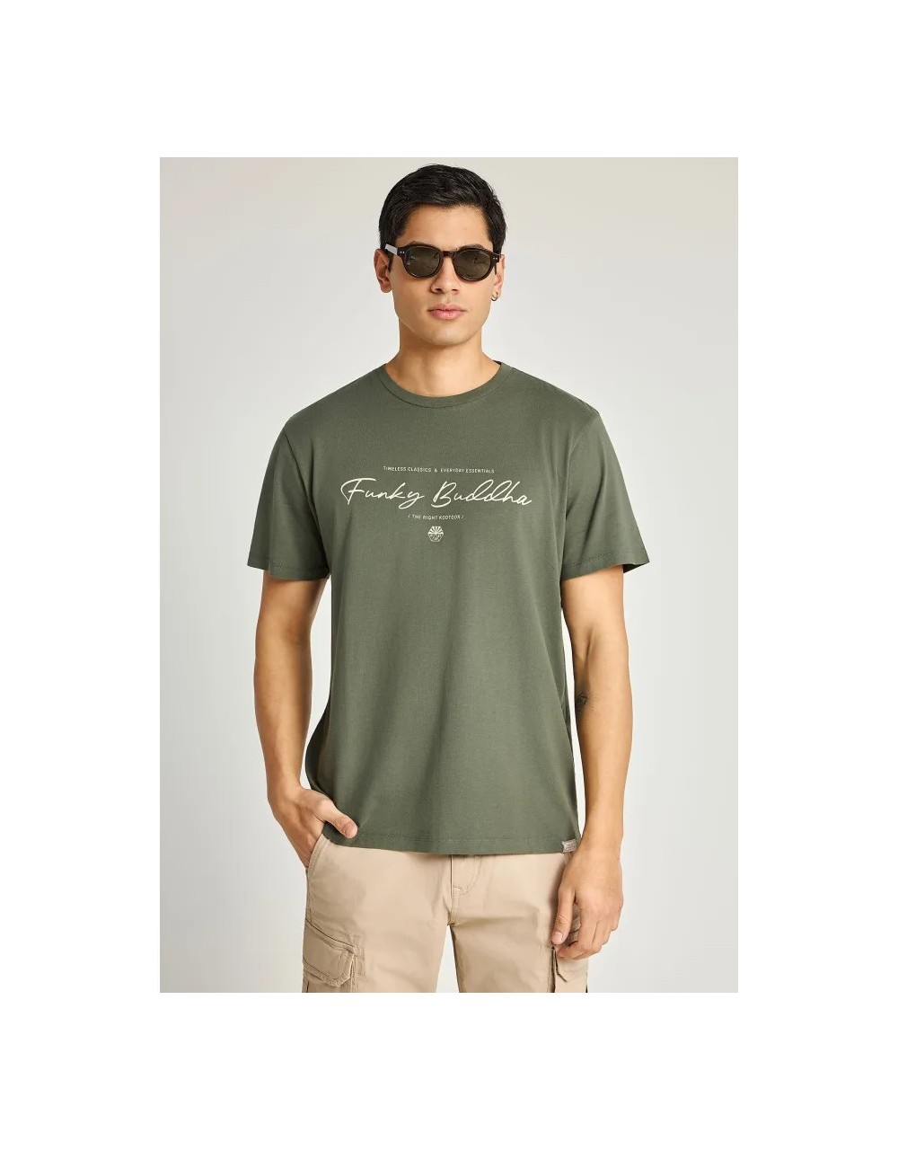 T-shirt με λογότυπο Funky Buddha - T-Shirts