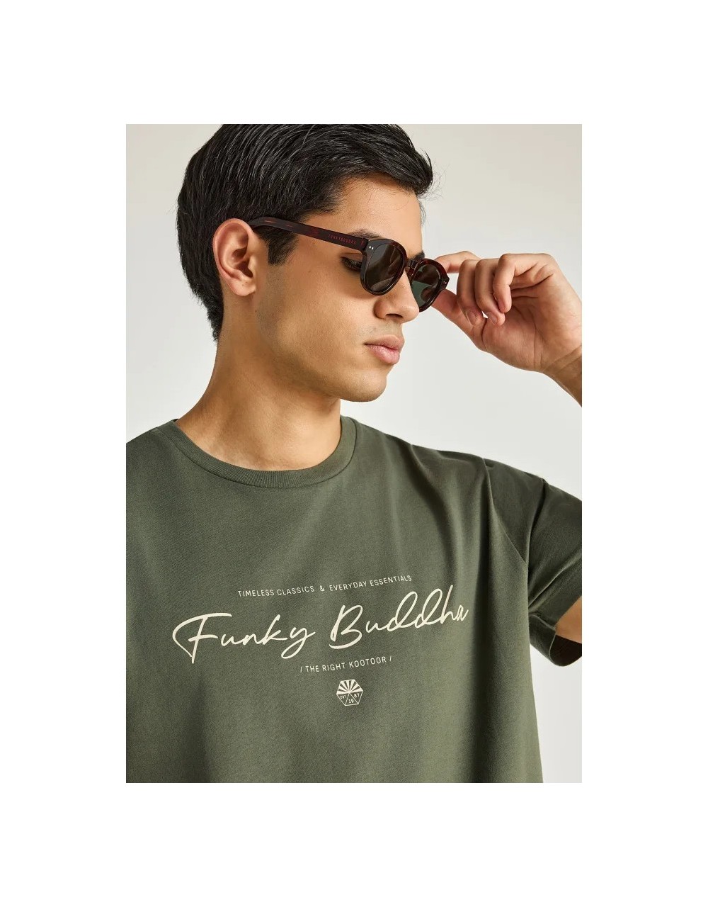T-shirt με λογότυπο Funky Buddha - T-Shirts