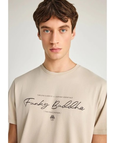 T-shirt με λογότυπο Funky Buddha