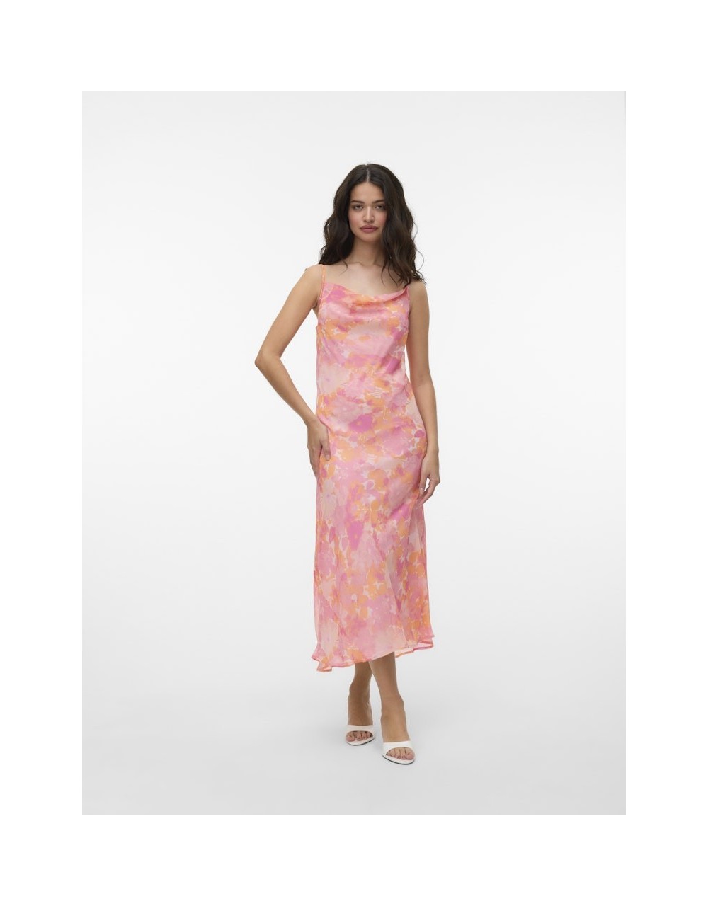 ΡΟΖ ΜΑΚΡΥ ΦΟΡΕΜΑ ΝΤΡΑΠΕ - Dresses