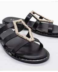 Flat Σανδάλια με Διακοσμητικό Ρόμβο - Slippers
