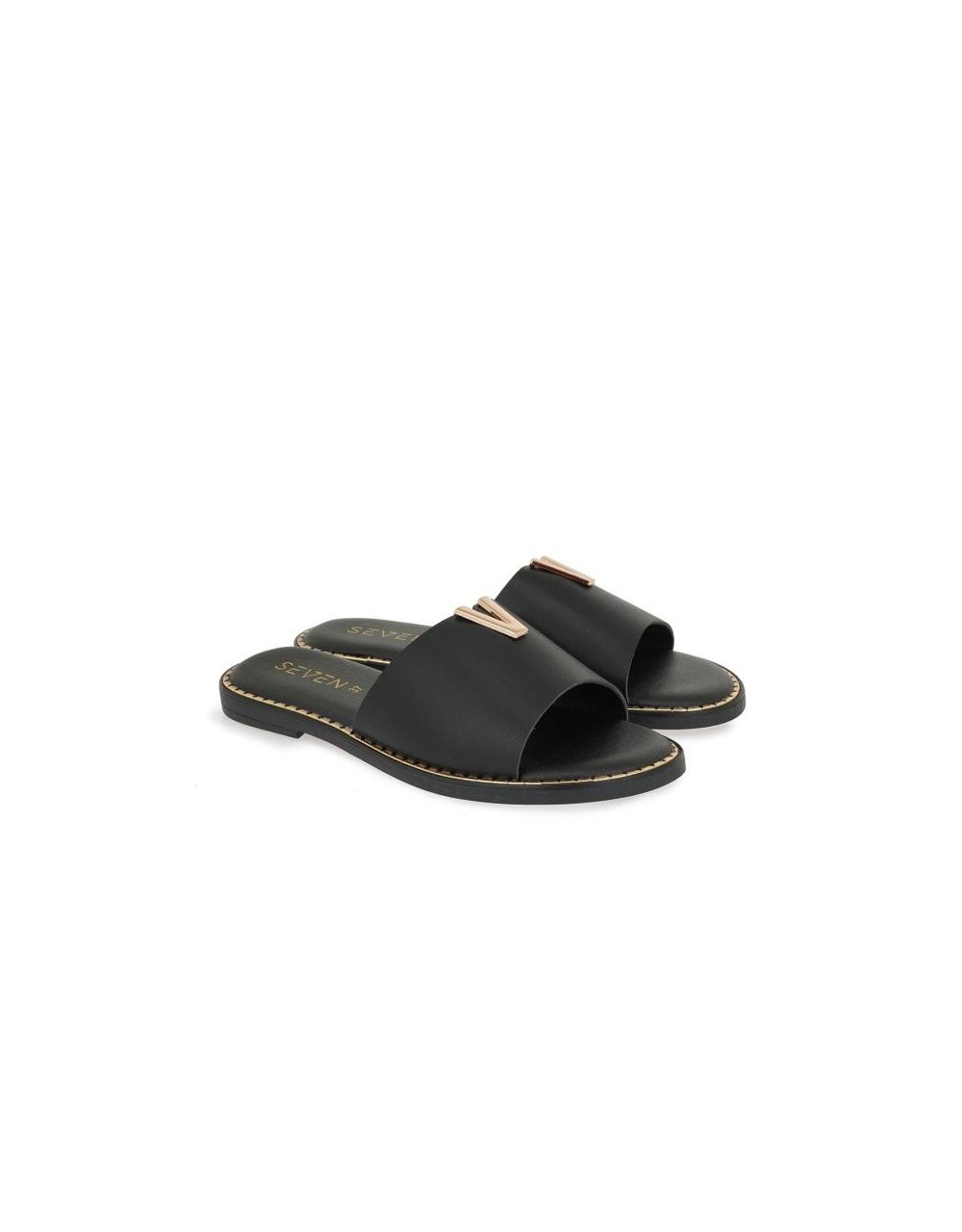 ΓΥΝΑΙΚΕΙΑ FLAT ΠΑΝΤΟΦΛΑ SEVEN OM1120-1A - Slippers