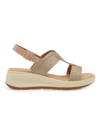 ΓΥΝΑΙΚΕΙΟ ΧΡΥΣΟ FLATFORM ΜΑΚΡΑΜΕ STRASS