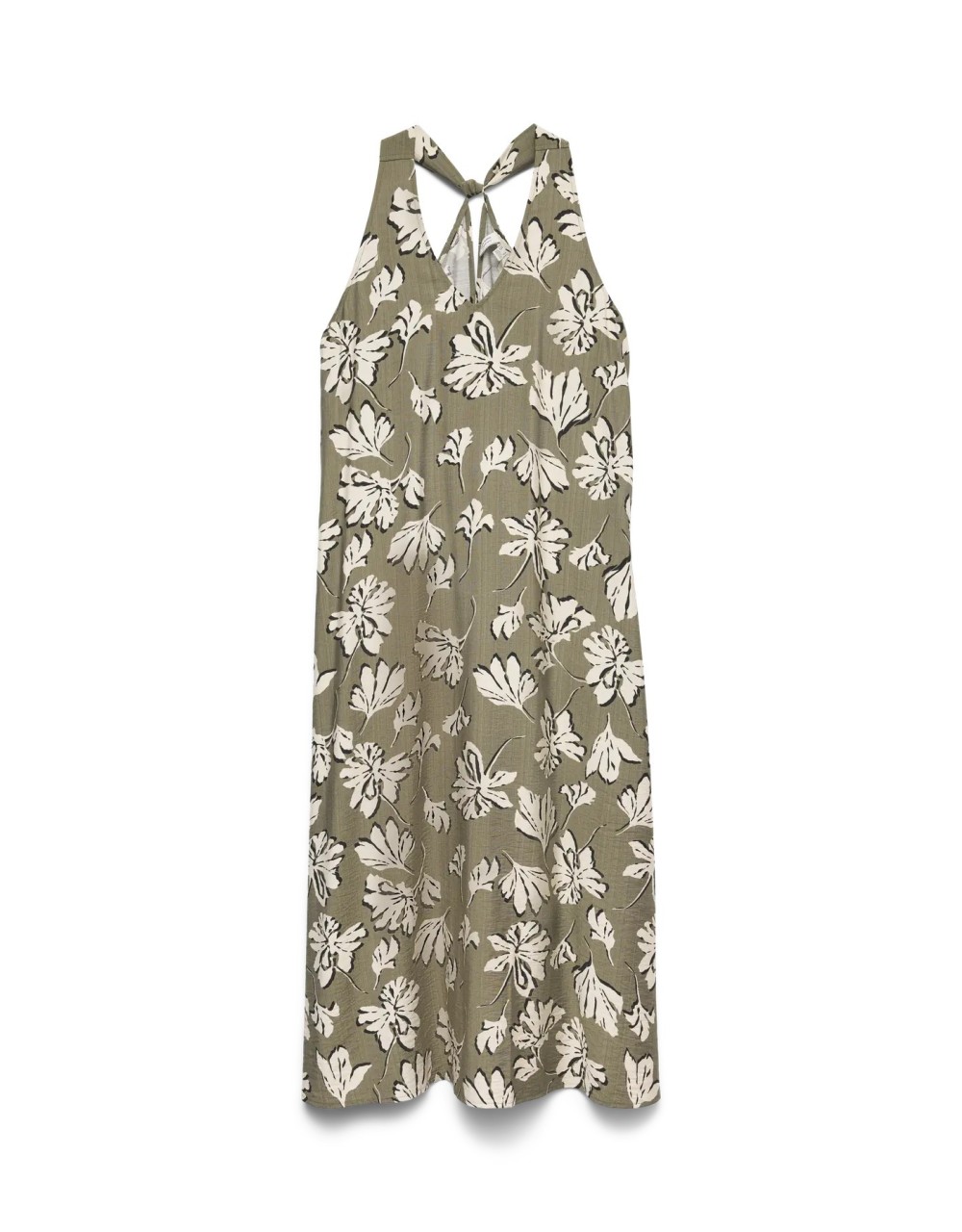 Γυναικείο φόρεμα VMJENNIFER S/L ANKLE DRESS WVN BTQ SP VERO MODA 10341973 - Φορέματα
