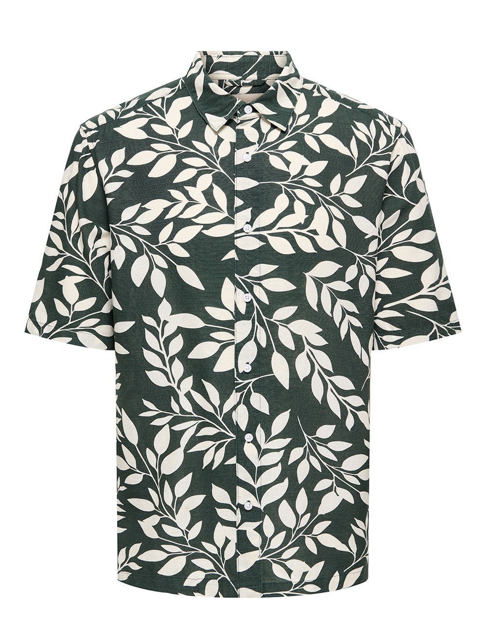 ΠΟΥΚΑΜΙΣΟ ΦΥΛΛΑ VISCOSE LINEN ONSHARVI - Shirts