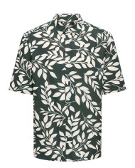 ΠΟΥΚΑΜΙΣΟ ΦΥΛΛΑ VISCOSE LINEN ONSHARVI - Shirts