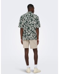 ΠΟΥΚΑΜΙΣΟ ΦΥΛΛΑ VISCOSE LINEN ONSHARVI - Shirts