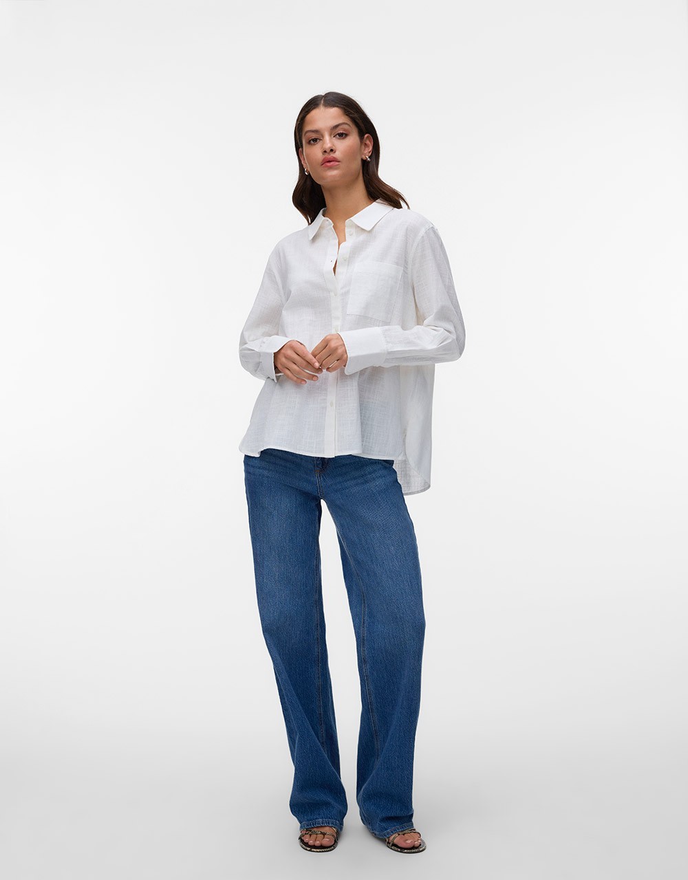 ΠΟΥΚΑΜΙΣΟ ΓΥΝ. COTTON WIDE FIT - Μπλούζες - Πουκάμισα
