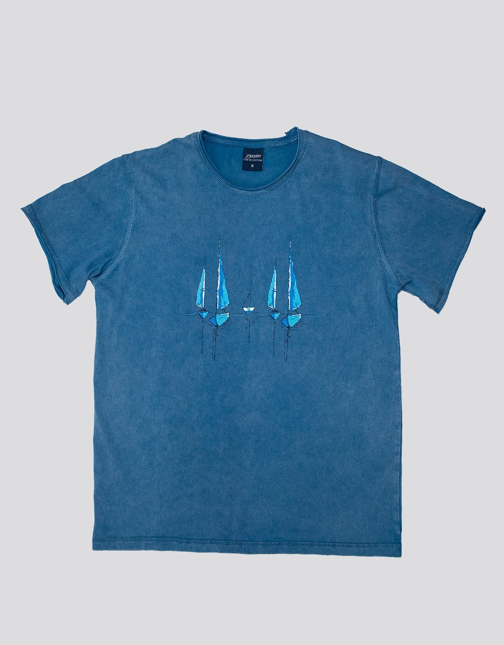 Πετροπλυμένο T-shirt - 5 ΙΣΤΙΟΦΟΡΑ - Πετροπλυμένα