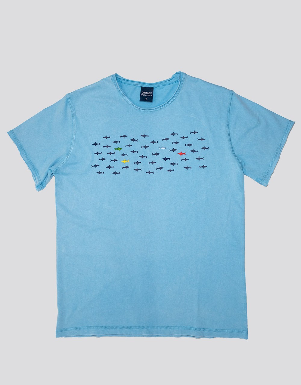 Πετροπλυμένο T-shirt - ΚΑΡΧΑΡΙΑΚΙΑ - Πετροπλυμένα
