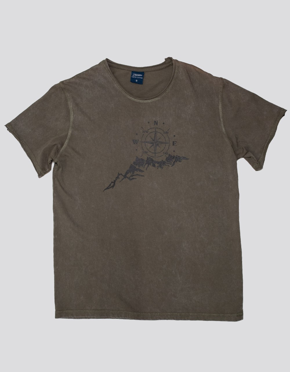 Πετροπλυμένο T-shirt - ΠΥΞΙΔΑ ΒΟΥΝΟ - Πετροπλυμένα