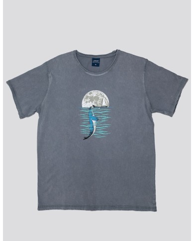 Πετροπλυμένο T-shirt - ΦΑΛΑΙΝΑ ΒΑΡΚΑΡΗΣ