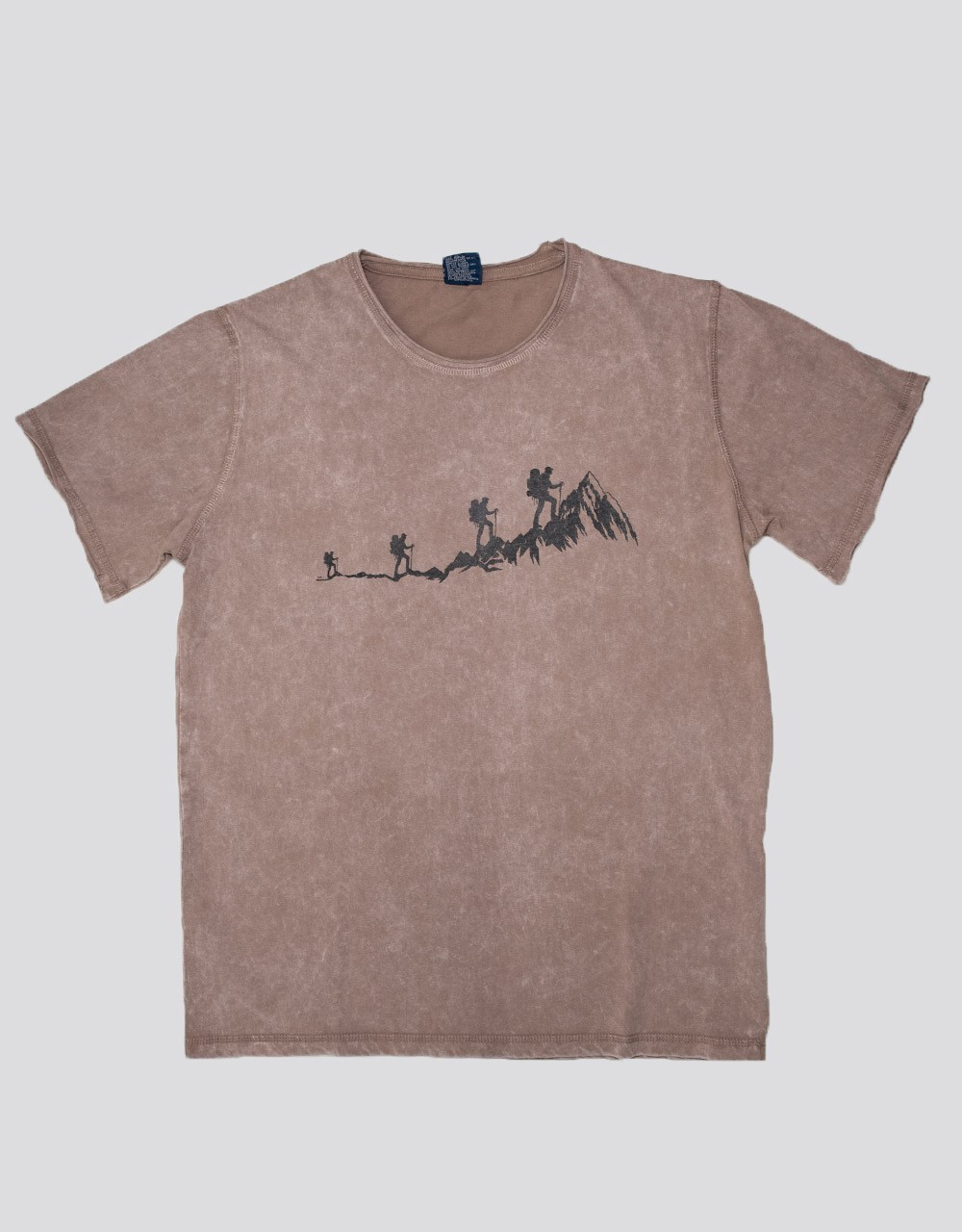 Πετροπλυμένο T-shirt - ΟΡΕΙΒΑΤΕΣ ΑΝΑΒΑΣΗ - Πετροπλυμένα