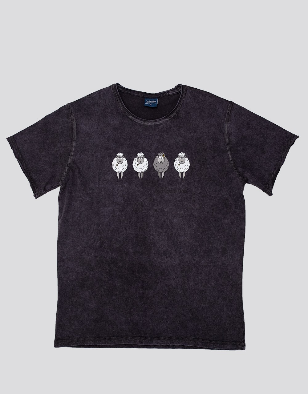 Πετροπλυμένο T-shirt - ΠΡΟΒΑΤΑ - Πετροπλυμένα