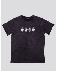 Πετροπλυμένο T-shirt - ΠΡΟΒΑΤΑ - Πετροπλυμένα