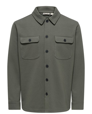 Only & Sons Μακρυμάνικo Overshirt Regular Fit