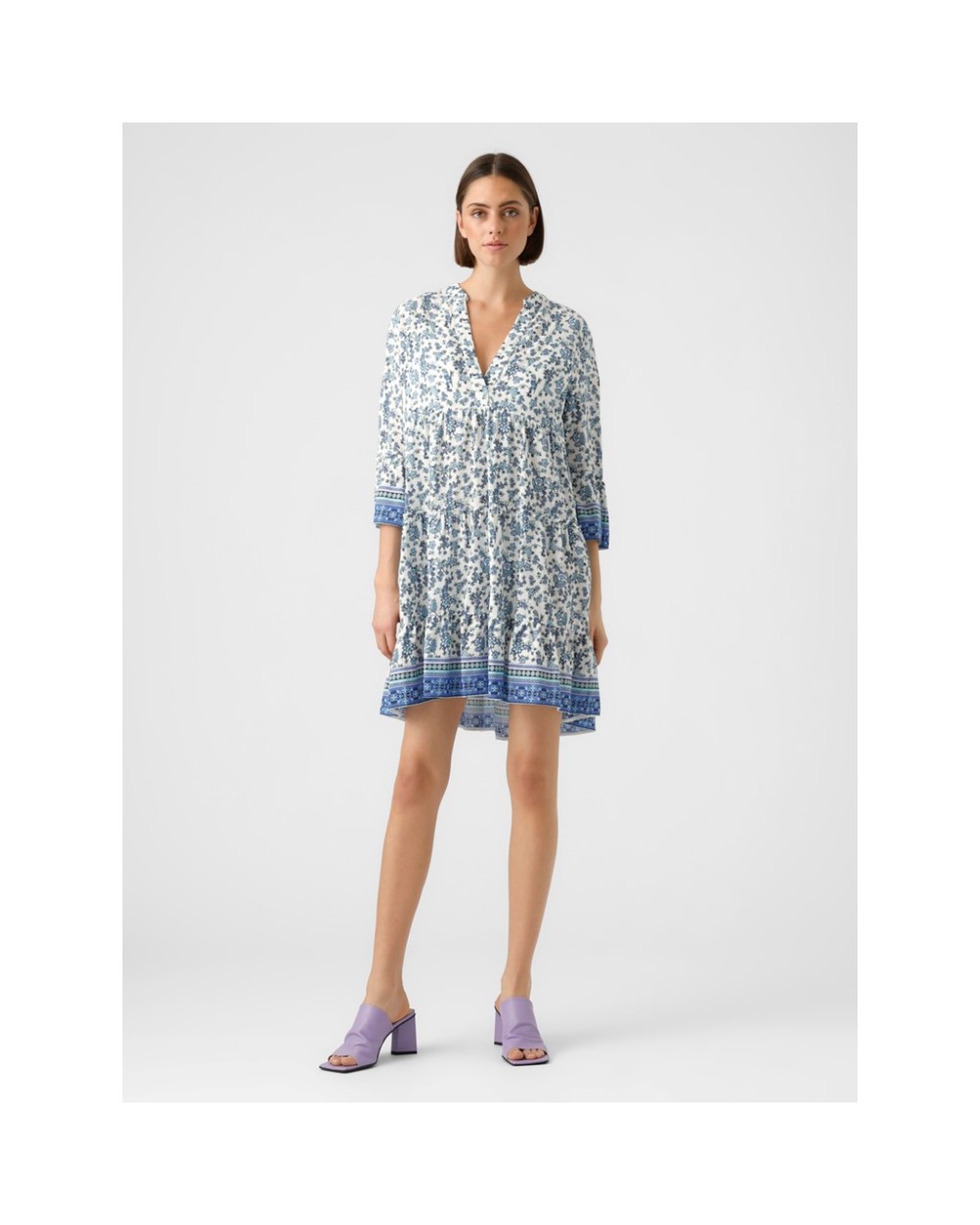 VMMILAN 3/4 SHORT DRESS WVN