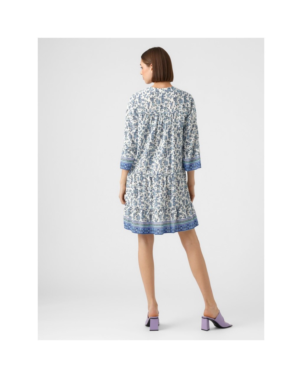 VMMILAN 3/4 SHORT DRESS WVN