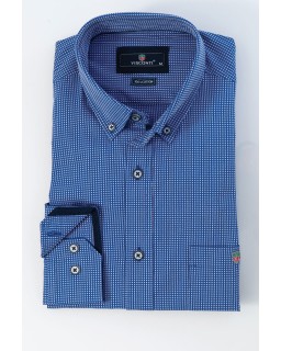 Men's Long Sleeve Cotton Shirt, 2752-7