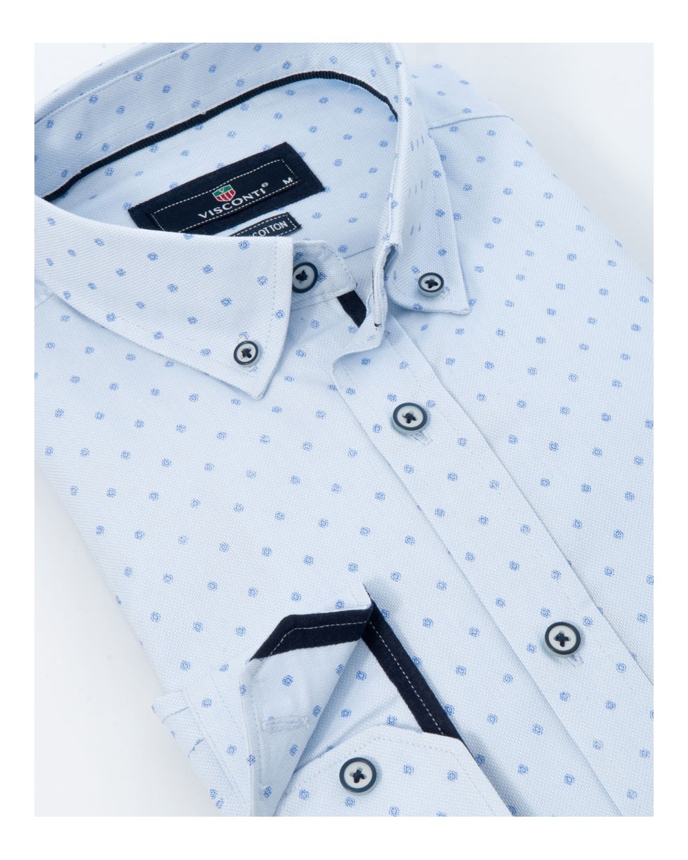 Men's Long Sleeve Cotton Shirt, 2752-3