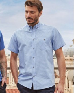 Men's Long Sleeve Cotton Shirt, 2758-9