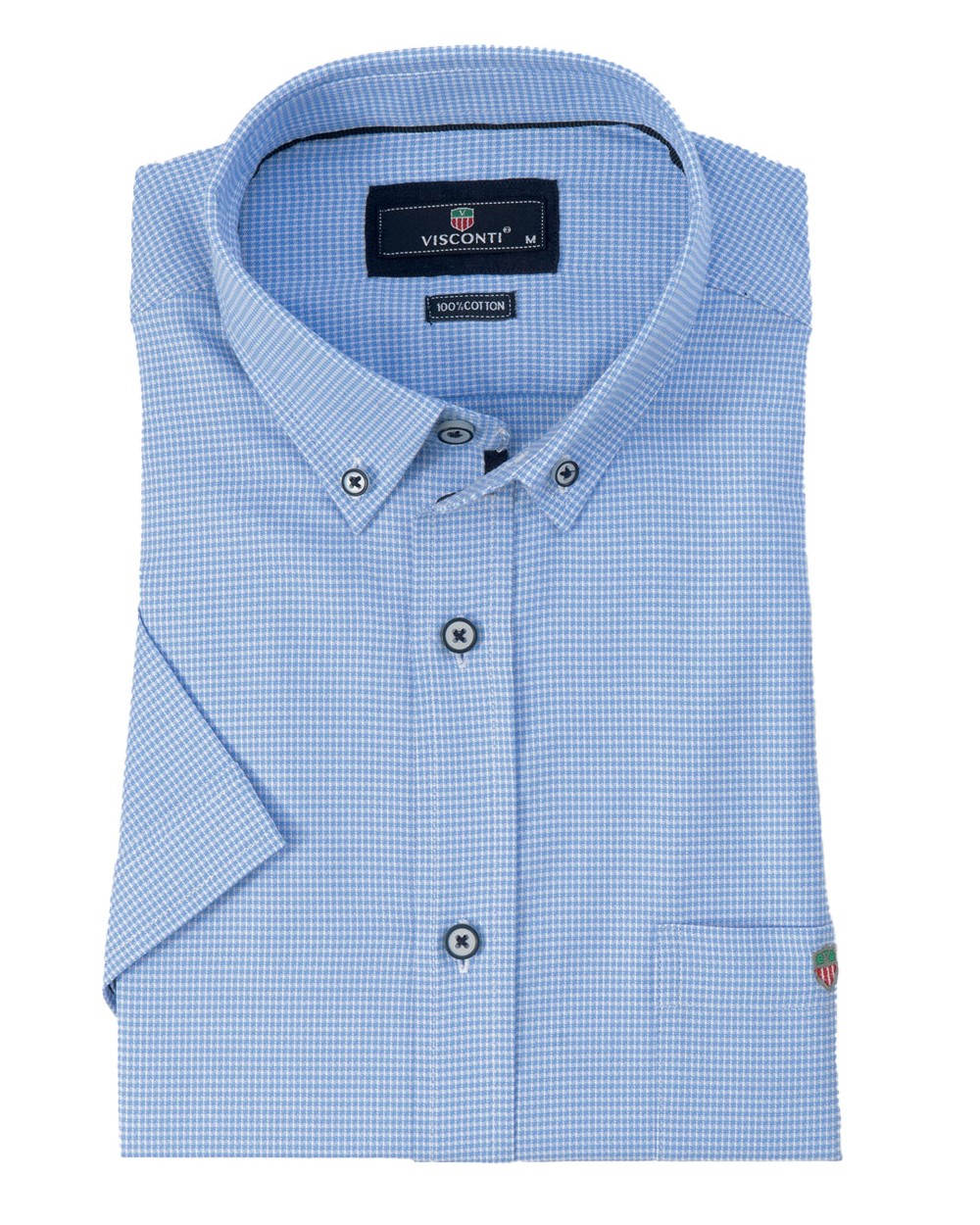 Men's Long Sleeve Cotton Shirt, 2758-9