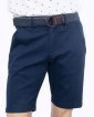 Men's Bermuda Chinos Cotton with belt, 2756-2